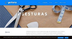 Desktop Screenshot of gesturas.com